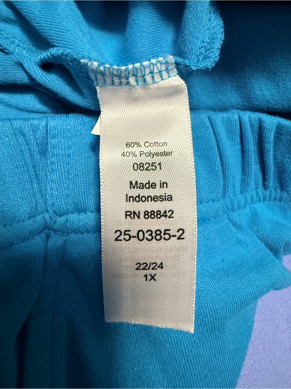 Woman Within 7-Day knit capris size 1X (22-24) 9 pair bundle - Picture 3 of 6